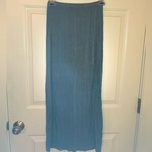 Pacifica Blue Maxi Skirt for Casual Wear